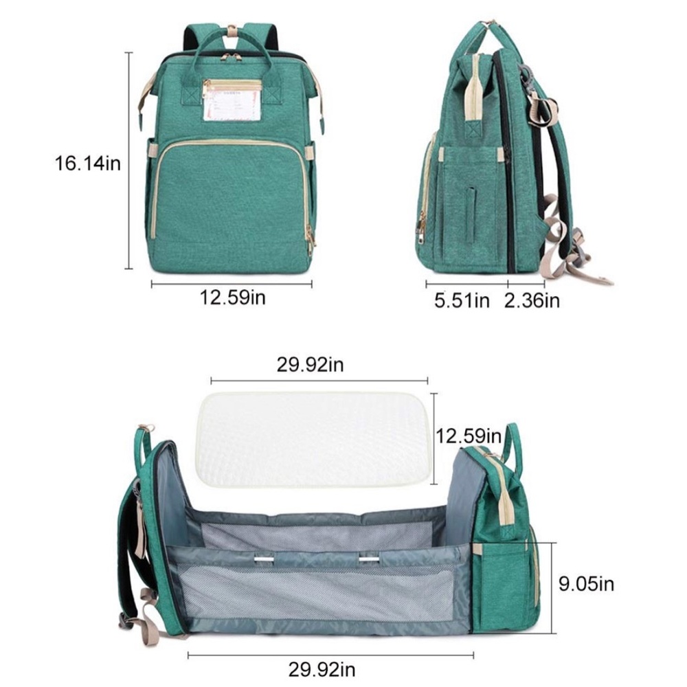 Baby Bag with Changing Station - Baby Diaper Bag Backpack - Baby Backpack - Picture 6 of 10
